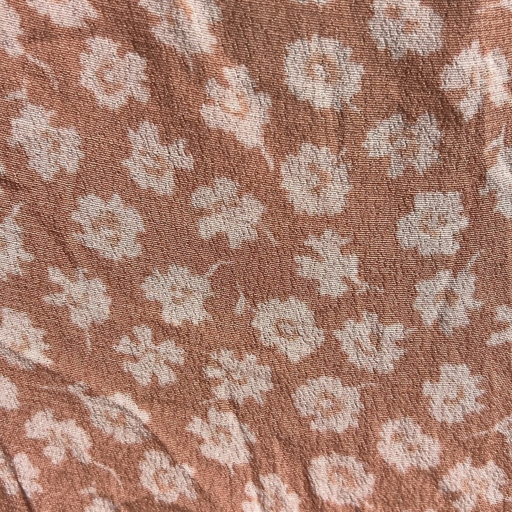 7. Wild Fable Ground Ginger floral dress. Spaghetti straps ruffled bottom Sz M - Picture 7 of 11